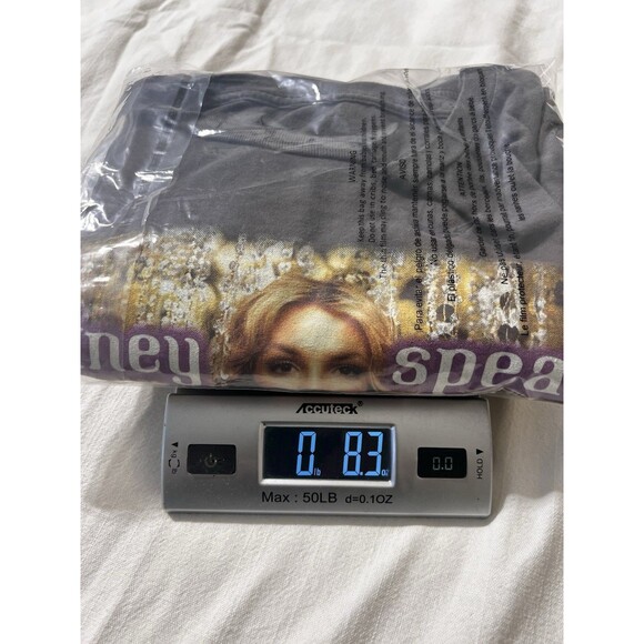 Y2k Britney Spears Faded Gray Tour Tee 3XLT Oops I Did It Again - Picture 6 of 6